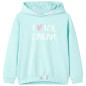 Kinder-Kapuzenpullover Hellblau 92 Kinder-Kapuzenpullover Hellblau 92