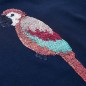 Kinder-T-Shirt Marineblau 104 Kinder-T-Shirt Marineblau 104