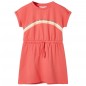 Kinderkleid mit Kordelzug Korallenrosa 116 Kinderkleid mit Kordelzug Korallenrosa 116