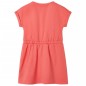 Kinderkleid mit Kordelzug Korallenrosa 116 Kinderkleid mit Kordelzug Korallenrosa 116