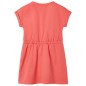 Kinderkleid mit Kordelzug Korallenrosa 140 Kinderkleid mit Kordelzug Korallenrosa 140
