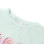 Kinder-T-Shirt Helles Minzgrün 128 Kinder-T-Shirt Helles Minzgrün 128
