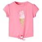 Kinder-T-Shirt Helles Neonrosa 104 Kinder-T-Shirt Helles Neonrosa 104