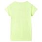 Kinder-T-Shirt Neongelb 104 Kinder-T-Shirt Neongelb 104