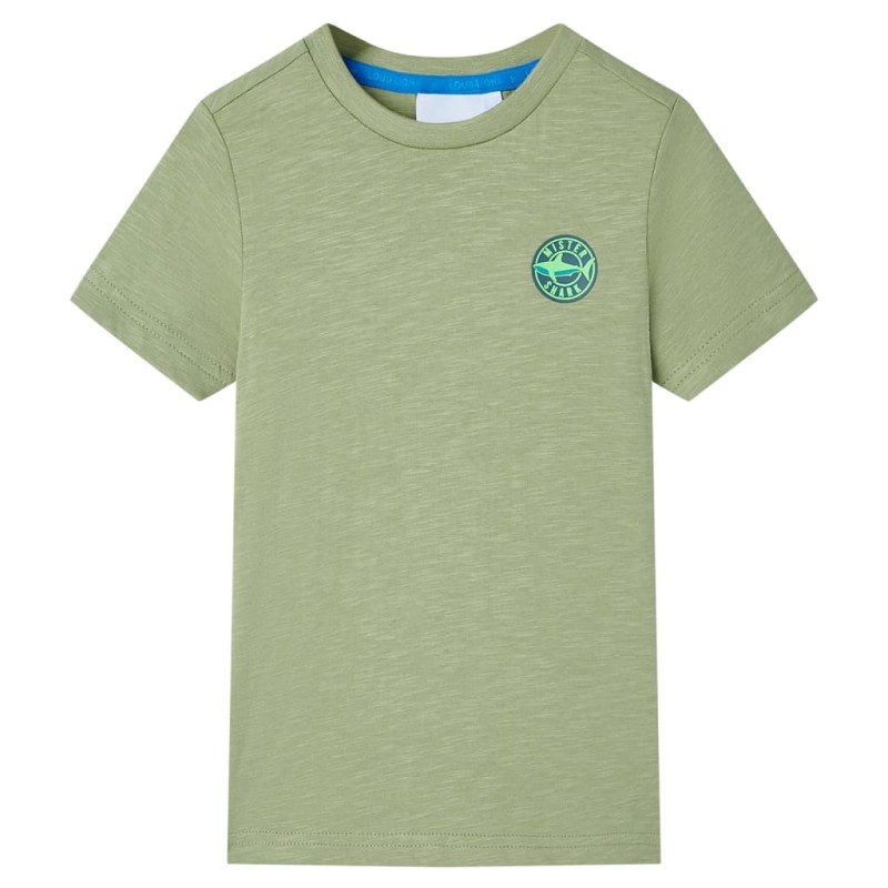 Kinder-T-Shirt Helles Khaki 104 Kinder-T-Shirt Helles Khaki 104