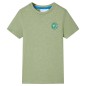 Kinder-T-Shirt Helles Khaki 104 Kinder-T-Shirt Helles Khaki 104