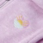 Kinder-Kapuzenpullover mit Reißverschluss Lila 92 Kinder-Kapuzenpullover mit Reißverschluss Lila 92