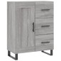 Highboard Grau Sonoma 69,5x34x180 cm Holzwerkstoff Highboard Grau Sonoma 69,5x34x180 cm Holzwerkstoff