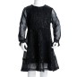 Kinderkleid mit Langen Ärmeln Schwarz 116 Kinderkleid mit Langen Ärmeln Schwarz 116