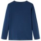 Kinder-Langarmshirt Marineblau 104 Kinder-Langarmshirt Marineblau 104