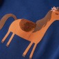 Kinder-Langarmshirt Marineblau 104 Kinder-Langarmshirt Marineblau 104