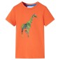 Kinder-T-Shirt Hellorange 128 Kinder-T-Shirt Hellorange 128