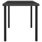 vidaXL 5-tlg. Garten-Essgruppe Poly Rattan Schwarz vidaXL 5-tlg. Garten-Essgruppe Poly Rattan Schwarz