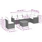 vidaXL 7-tlg. Garten-Sofagarnitur mit Kissen Beige Poly Rattan vidaXL 7-tlg. Garten-Sofagarnitur mit Kissen Beige Poly Rattan