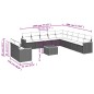vidaXL 12-tlg. Garten-Sofagarnitur mit Kissen Beige Poly Rattan vidaXL 12-tlg. Garten-Sofagarnitur mit Kissen Beige Poly Rattan