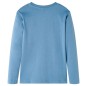 Kinder-Langarmshirt Mittelblau 92 Kinder-Langarmshirt Mittelblau 92
