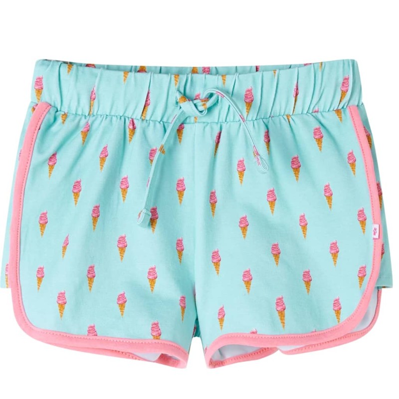 Kindershorts mit Kordelzug Helles Minzgrün 128 Kindershorts mit Kordelzug Helles Minzgrün 128