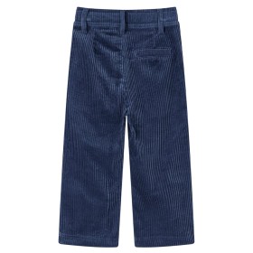 Kinderhose Cord Marineblau 140