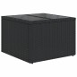 vidaXL 7-tlg. Garten-Sofagarnitur mit Kissen Schwarz Poly Rattan vidaXL 7-tlg. Garten-Sofagarnitur mit Kissen Schwarz Poly Rattan