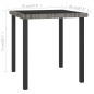 vidaXL 3-tlg. Garten-Essgruppe Poly Rattan Grau vidaXL 3-tlg. Garten-Essgruppe Poly Rattan Grau