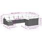 vidaXL 10-tlg. Garten-Sofagarnitur mit Kissen Beige Poly Rattan vidaXL 10-tlg. Garten-Sofagarnitur mit Kissen Beige Poly Rattan