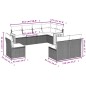 vidaXL 8-tlg. Garten-Sofagarnitur mit Kissen Schwarz Poly Rattan vidaXL 8-tlg. Garten-Sofagarnitur mit Kissen Schwarz Poly Rattan