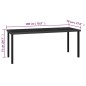 9-tlg. Garten-Essgruppe Poly Rattan Schwarz 9-tlg. Garten-Essgruppe Poly Rattan Schwarz