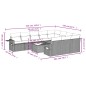 vidaXL 11-tlg. Garten-Sofagarnitur mit Kissen Beige Poly Rattan vidaXL 11-tlg. Garten-Sofagarnitur mit Kissen Beige Poly Rattan