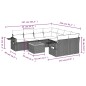 vidaXL 9-tlg. Garten-Sofagarnitur mit Kissen Beige Poly Rattan vidaXL 9-tlg. Garten-Sofagarnitur mit Kissen Beige Poly Rattan