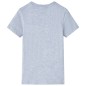 Kinder-T-Shirt Grau 128 Kinder-T-Shirt Grau 128