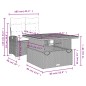 vidaXL 2-tlg. Garten-Essgruppe mit Kissen Beige Poly Rattan vidaXL 2-tlg. Garten-Essgruppe mit Kissen Beige Poly Rattan