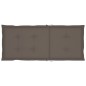 Gartenstühle 4 Stk. mit Taupe Kissen Massivholz Teak Gartenstühle 4 Stk. mit Taupe Kissen Massivholz Teak