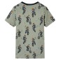 Kinderpyjama mit Kurzen Ärmeln Hellkhaki 116 Kinderpyjama mit Kurzen Ärmeln Hellkhaki 116
