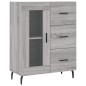 Highboard Grau Sonoma 69,5x34x180 cm Holzwerkstoff Highboard Grau Sonoma 69,5x34x180 cm Holzwerkstoff