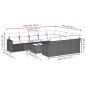 vidaXL 11-tlg. Garten-Sofagarnitur mit Kissen Beige Poly Rattan vidaXL 11-tlg. Garten-Sofagarnitur mit Kissen Beige Poly Rattan