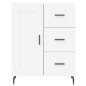 Highboard Weiß 69,5x34x180 cm Holzwerkstoff Highboard Weiß 69,5x34x180 cm Holzwerkstoff