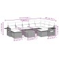 vidaXL 10-tlg. Garten-Sofagarnitur mit Kissen Beige Poly Rattan vidaXL 10-tlg. Garten-Sofagarnitur mit Kissen Beige Poly Rattan