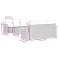 vidaXL 7-tlg. Garten-Sofagarnitur mit Kissen Grau Poly Rattan vidaXL 7-tlg. Garten-Sofagarnitur mit Kissen Grau Poly Rattan