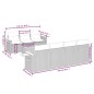 vidaXL 8-tlg. Garten-Sofagarnitur mit Kissen Grau Poly Rattan vidaXL 8-tlg. Garten-Sofagarnitur mit Kissen Grau Poly Rattan