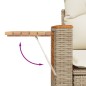 vidaXL 9-tlg. Garten-Sofagarnitur mit Kissen Beige Poly Rattan vidaXL 9-tlg. Garten-Sofagarnitur mit Kissen Beige Poly Rattan