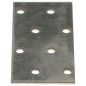 vidaXL Lochplatten 60 Stk. 2 mm 80x40 mm Verzinkter Stahl vidaXL Lochplatten 60 Stk. 2 mm 80x40 mm Verzinkter Stahl