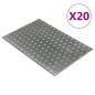 vidaXL Lochplatten 20 Stk. 2 mm 300x200 mm Verzinkter Stahl vidaXL Lochplatten 20 Stk. 2 mm 300x200 mm Verzinkter Stahl