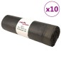 vidaXL Müllsäcke mit Zugband 250 Stk. Schwarz 120 L vidaXL Müllsäcke mit Zugband 250 Stk. Schwarz 120 L
