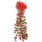 vidaXL Künstliche Blumengirlanden 3 Stk. Rot 85 cm vidaXL Künstliche Blumengirlanden 3 Stk. Rot 85 cm