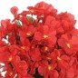 vidaXL Künstliche Blumengirlanden 3 Stk. Rot 85 cm vidaXL Künstliche Blumengirlanden 3 Stk. Rot 85 cm