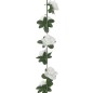 vidaXL Künstliche Blumengirlanden 6 Stk. Weiß 240 cm vidaXL Künstliche Blumengirlanden 6 Stk. Weiß 240 cm