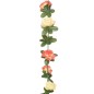 vidaXL Künstliche Blumengirlanden 6 Stk. Rose und Champagner 240 cm vidaXL Künstliche Blumengirlanden 6 Stk. Rose und Champagner 240 cm