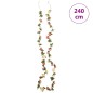 vidaXL Künstliche Blumengirlanden 6 Stk. Rose und Champagner 240 cm vidaXL Künstliche Blumengirlanden 6 Stk. Rose und Champagner 240 cm