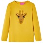 Kinder-Langarmshirt Dunkles Ocker 140 Kinder-Langarmshirt Dunkles Ocker 140