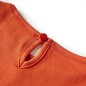 Kinder-Langarmshirt Dunkelorange 92 Kinder-Langarmshirt Dunkelorange 92